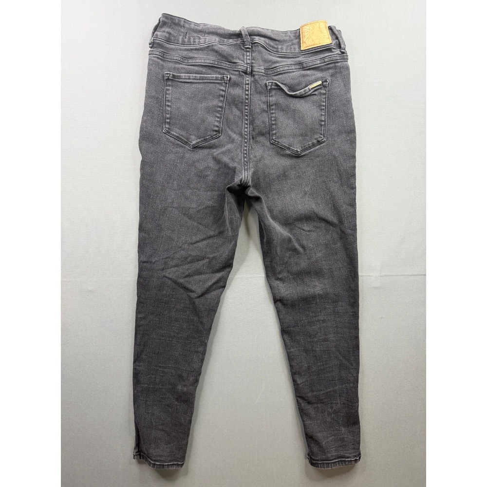 Anne Klein Jeans Women Washed Black High Rise Skinny 33x27